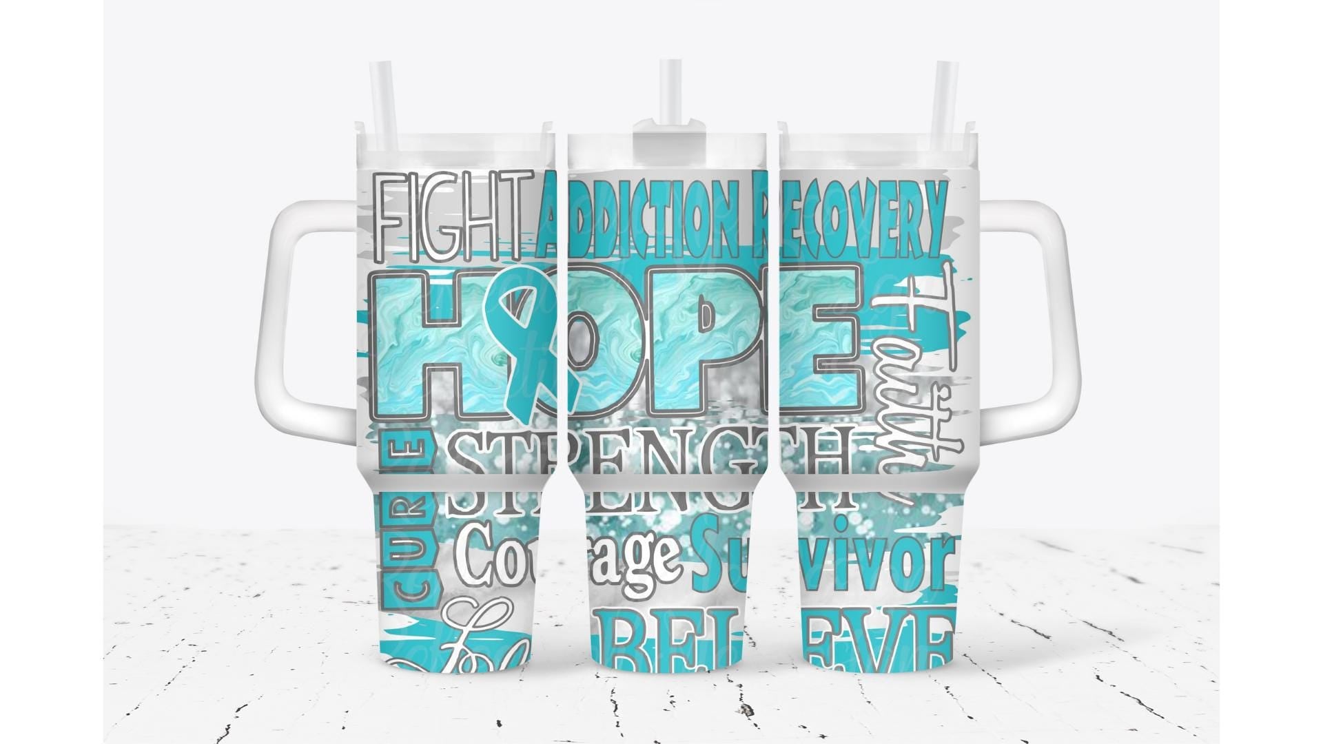 Hope for Recovery Tumbler