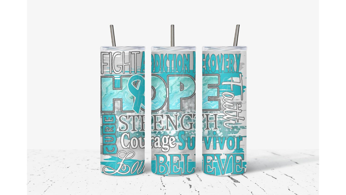 Hope for Recovery Tumbler
