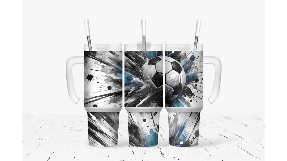 Soccer Ball Tumbler
