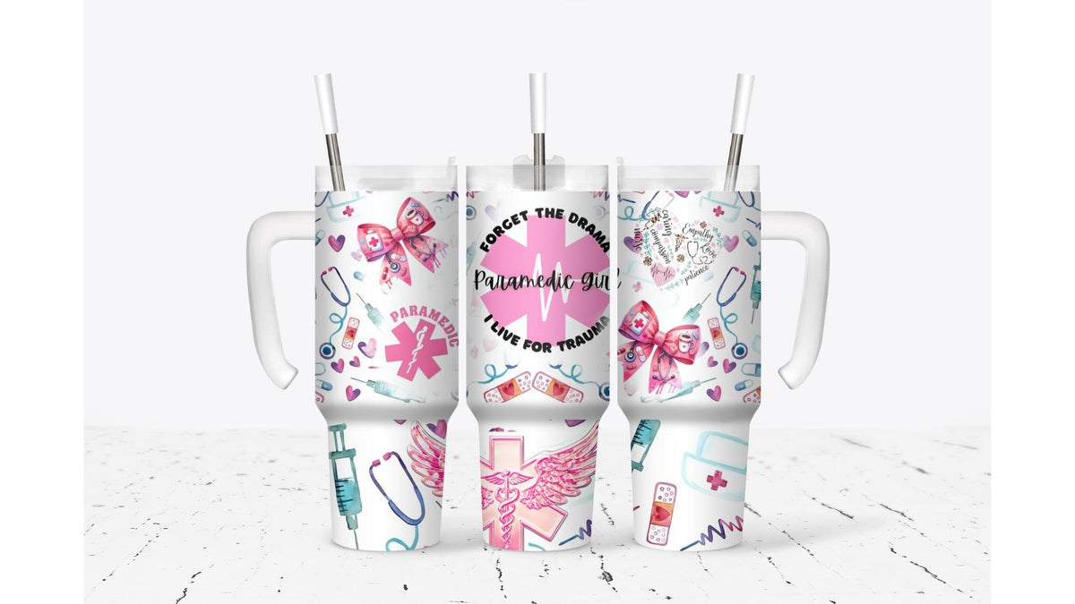 Paramedic Girl Tumbler