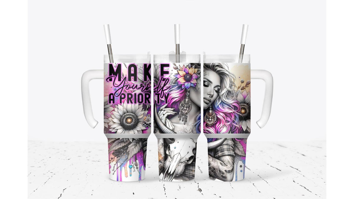 Make Yourself A Priority Tumbler