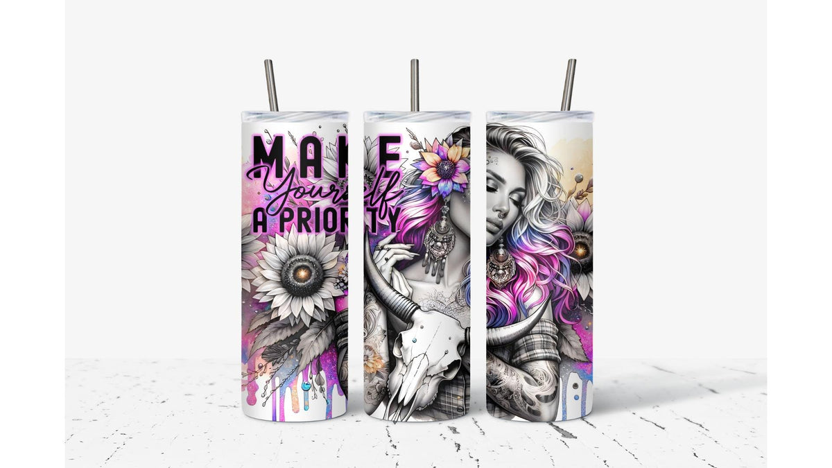 Make Yourself A Priority Tumbler