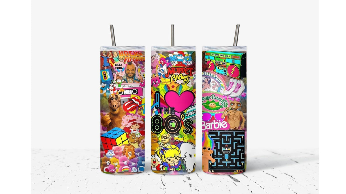 I Love The 80's Tumbler