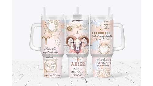 Aries Pink Tumbler