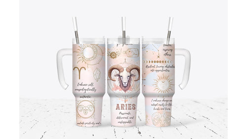 Aries Pink Tumbler