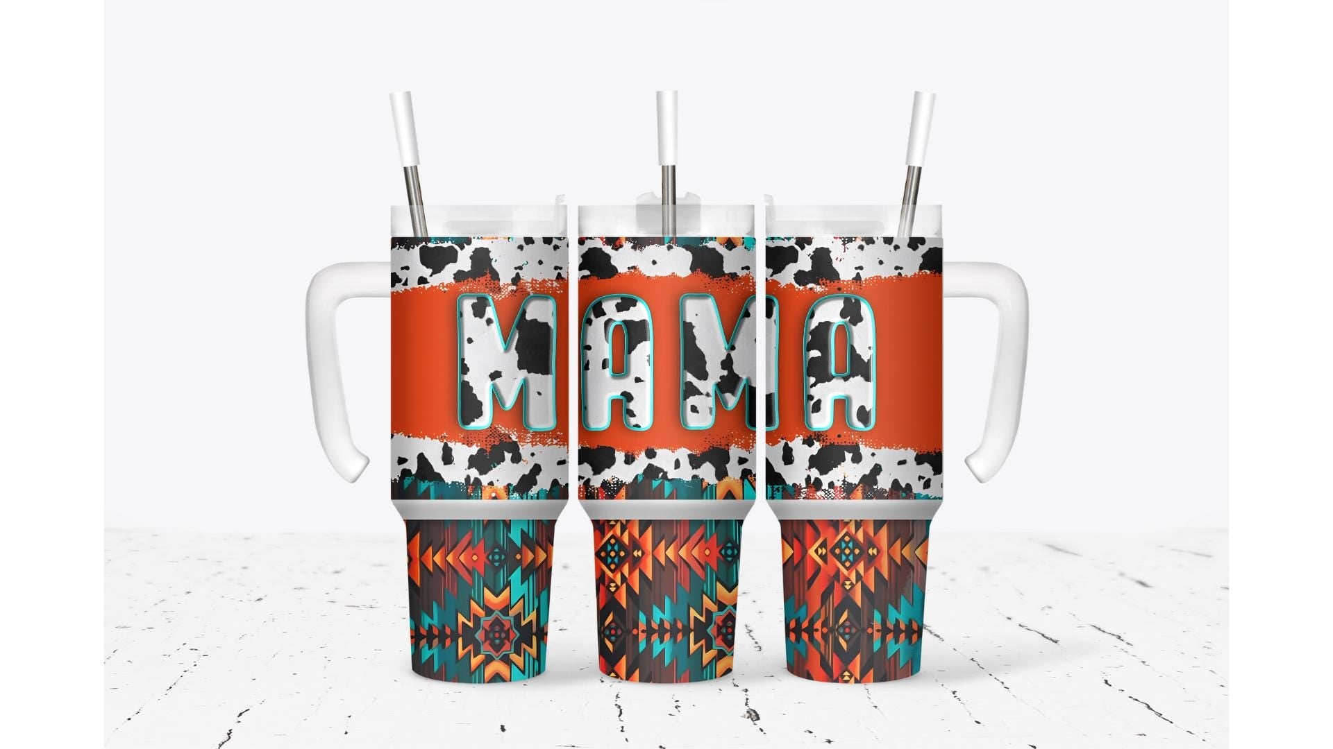 Mama Aztec Style Tumbler
