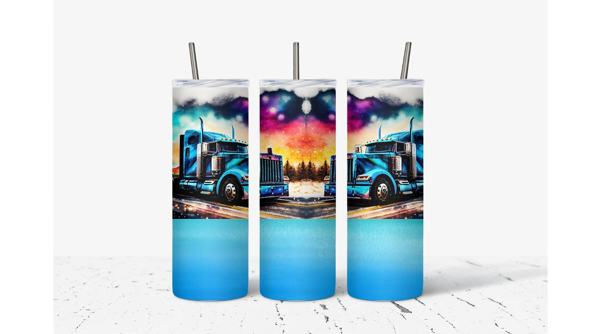 Trucker/Big Rig Tumbler