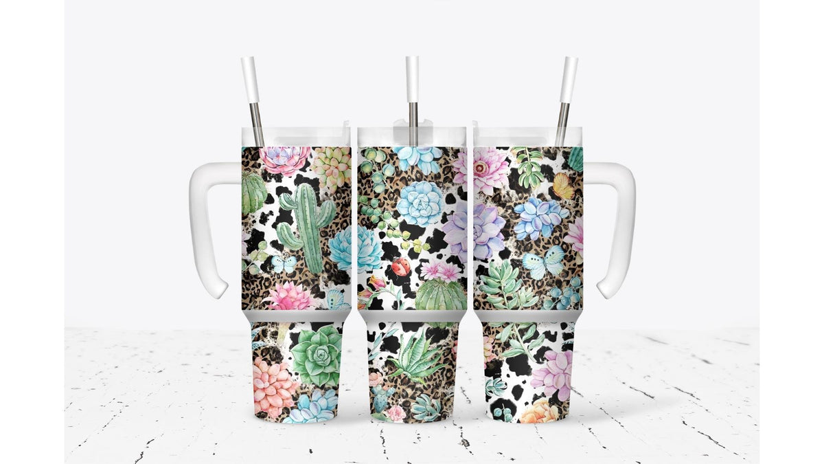 Succulent And Cactus Tumbler