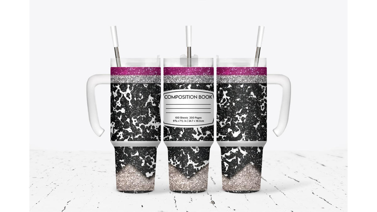 Composition Book Tumbler