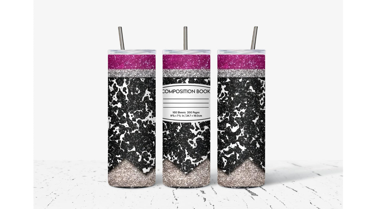 Composition Book Tumbler