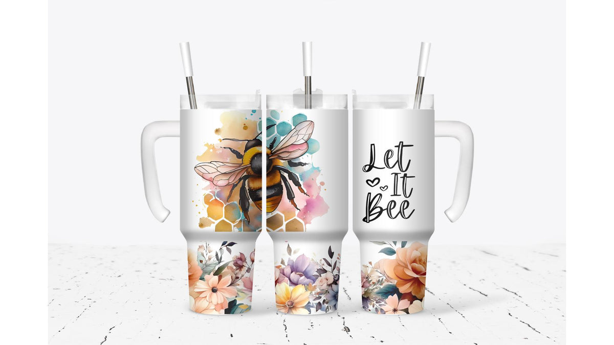 Let It Bee Tumbler