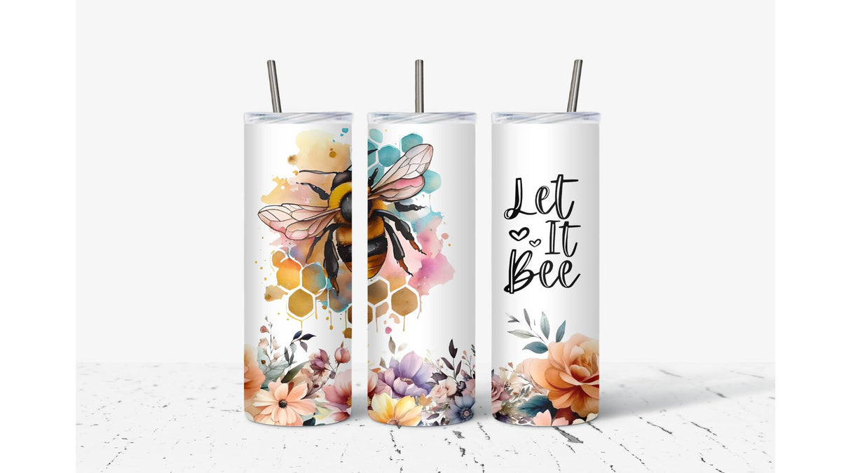 Let It Bee Tumbler