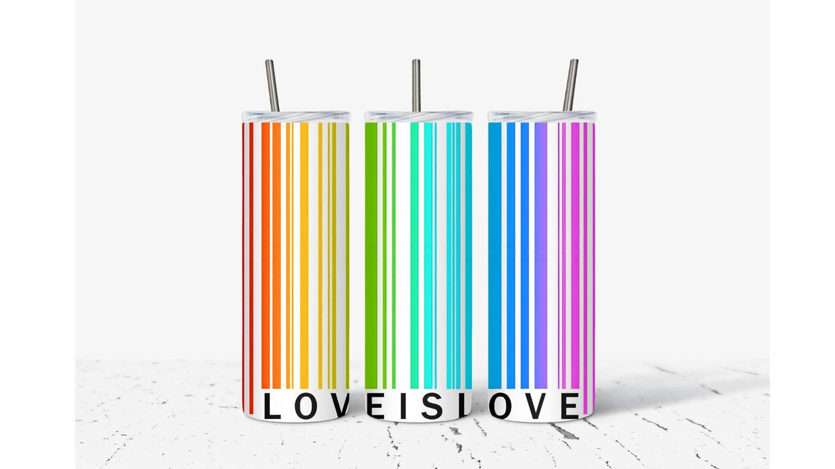 Love Is Love Barcode Tumbler