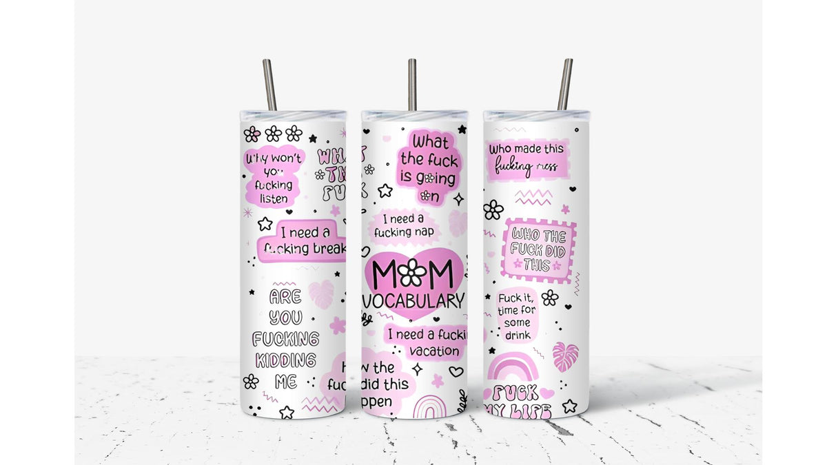 Mom Vocabulary Tumbler