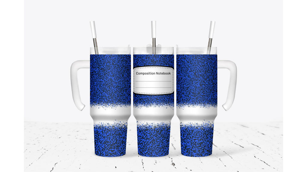 Composition Notebook Tumbler