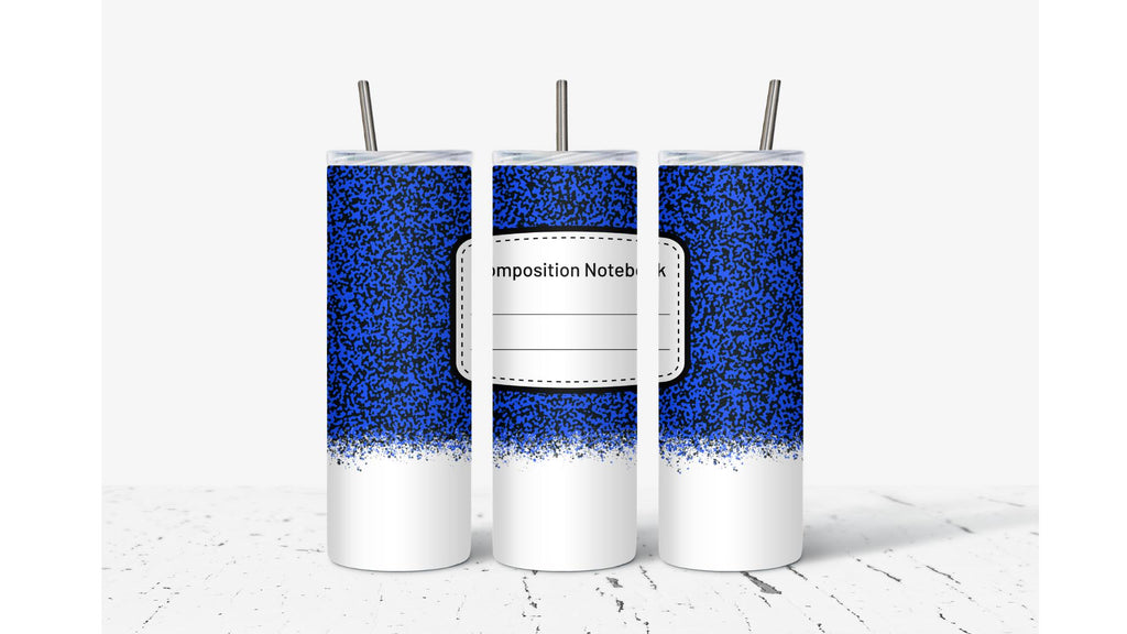 Composition Notebook Tumbler