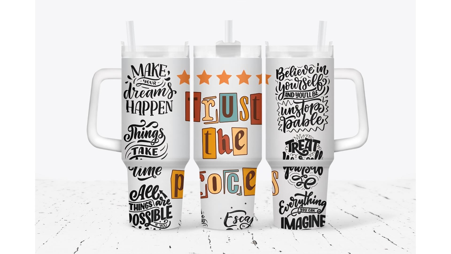 Trust The Process Tumbler