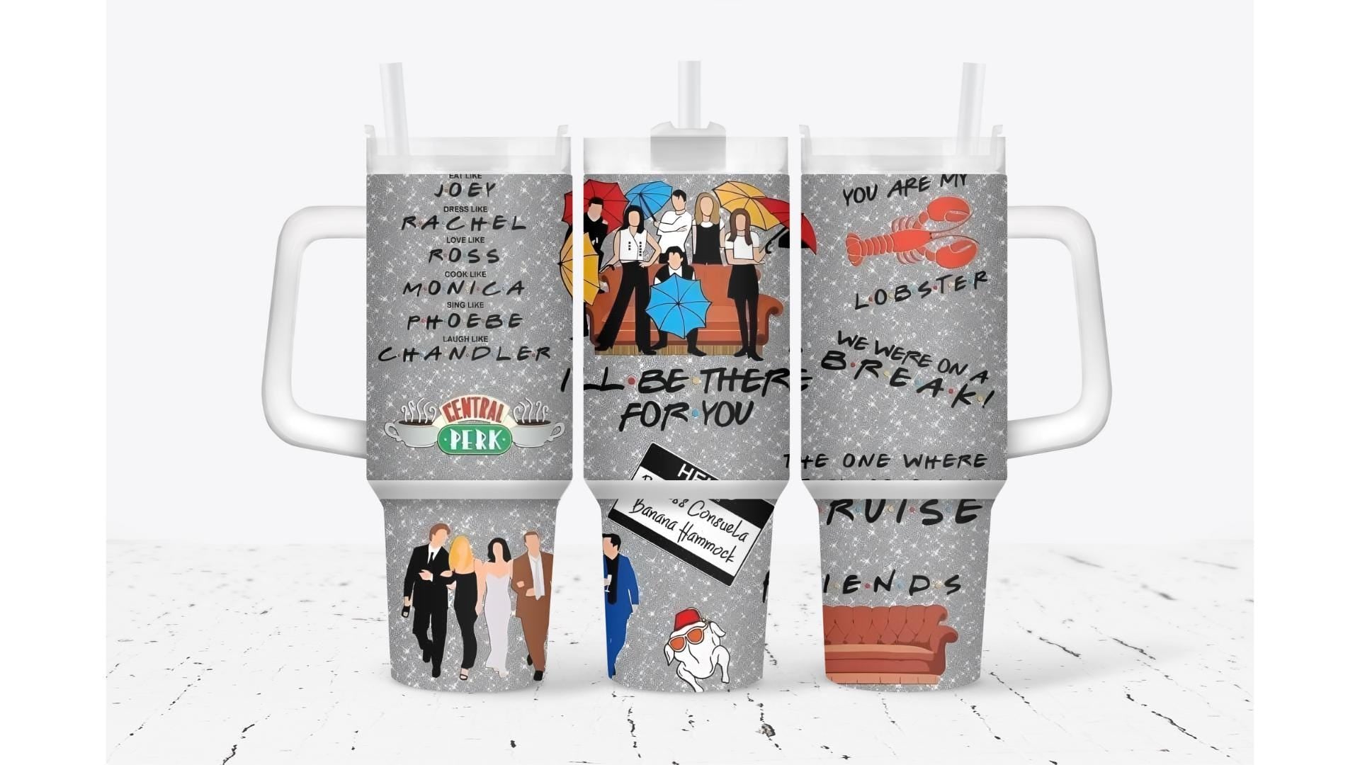Friends Umbrella Tumbler