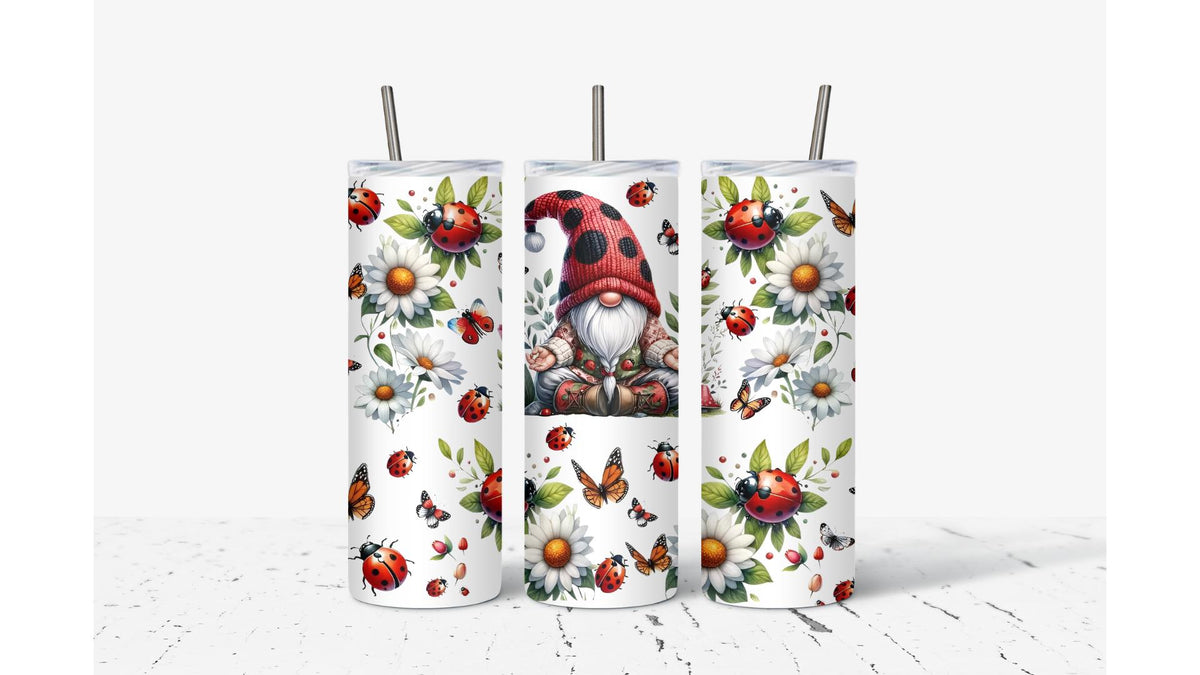 Spring Gnome Tumbler