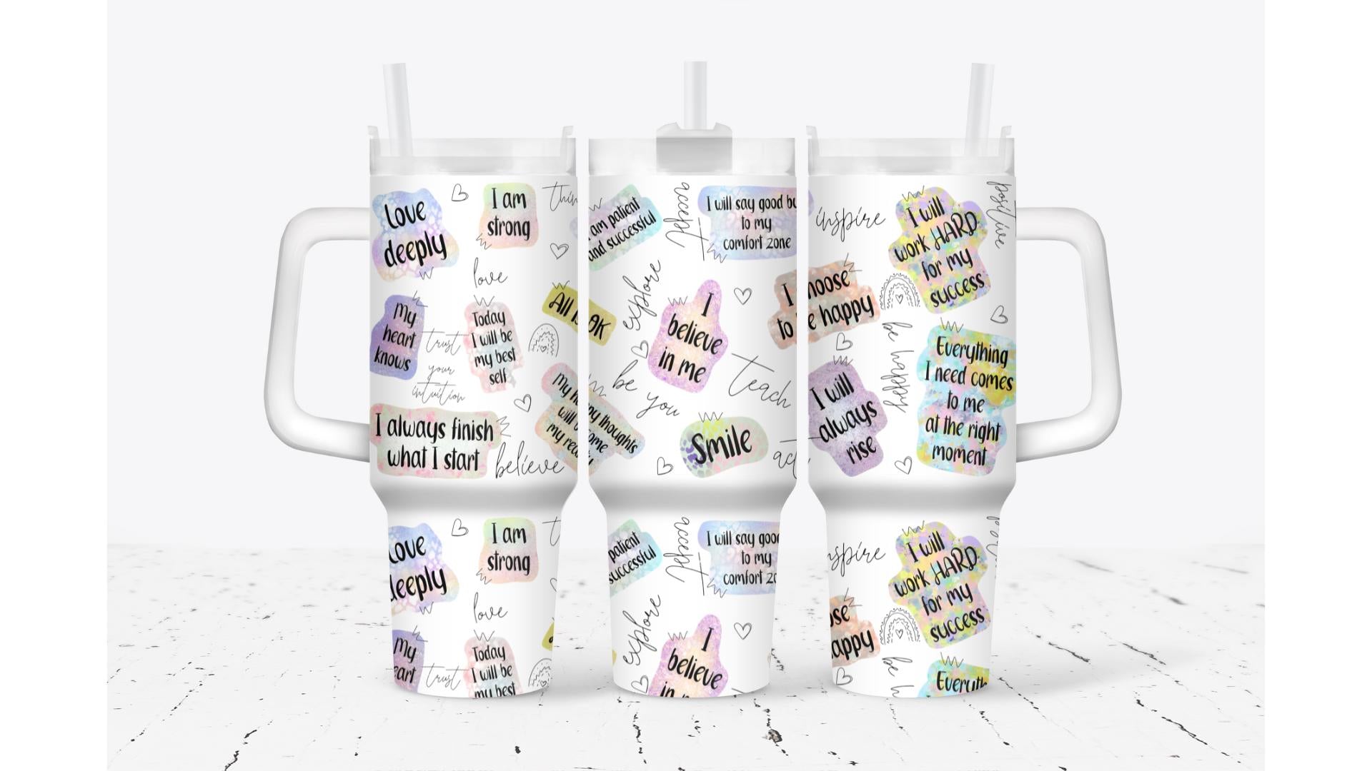 I Believe In Me Tumbler