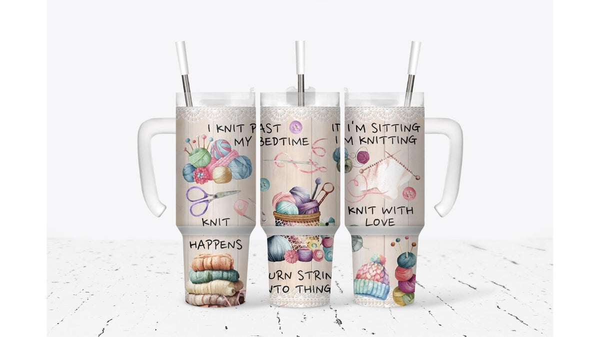 I Knit Tumbler