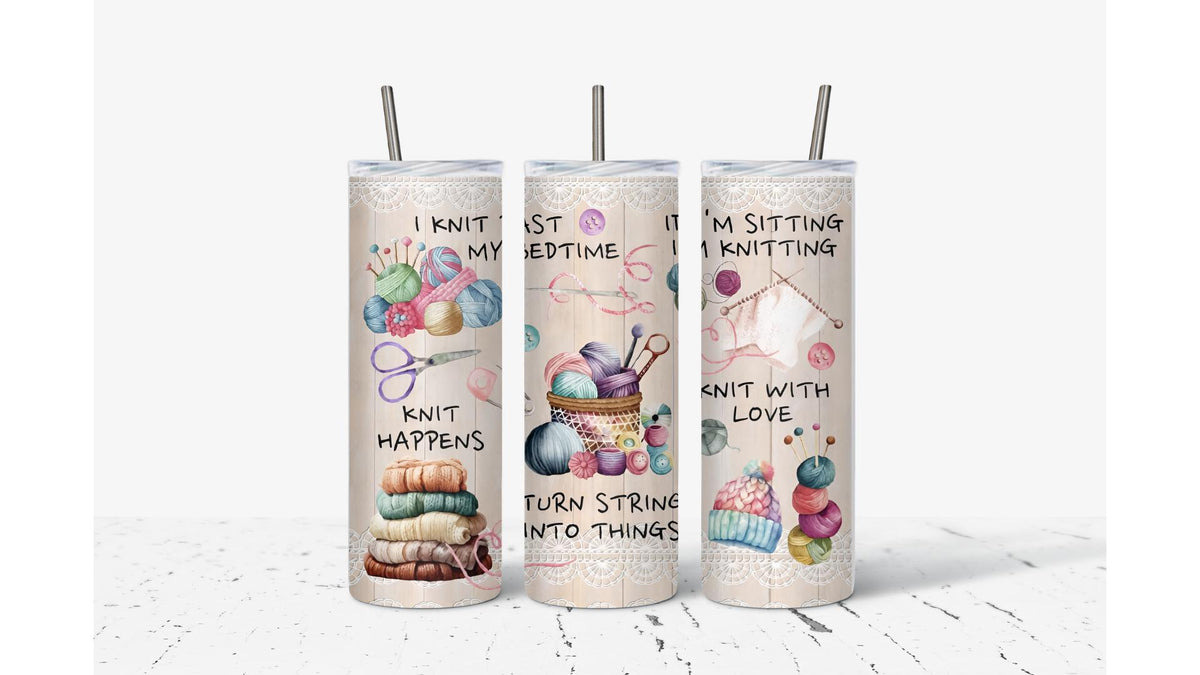 I Knit Tumbler