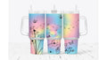 Just Breathe Tumbler | Dandelion & Butterfly, Handmade Sublimation