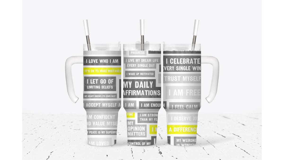 My Daily Affirmations Tumbler