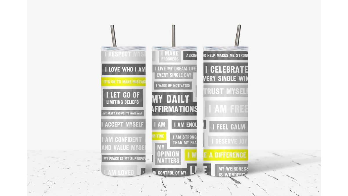 My Daily Affirmations Tumbler