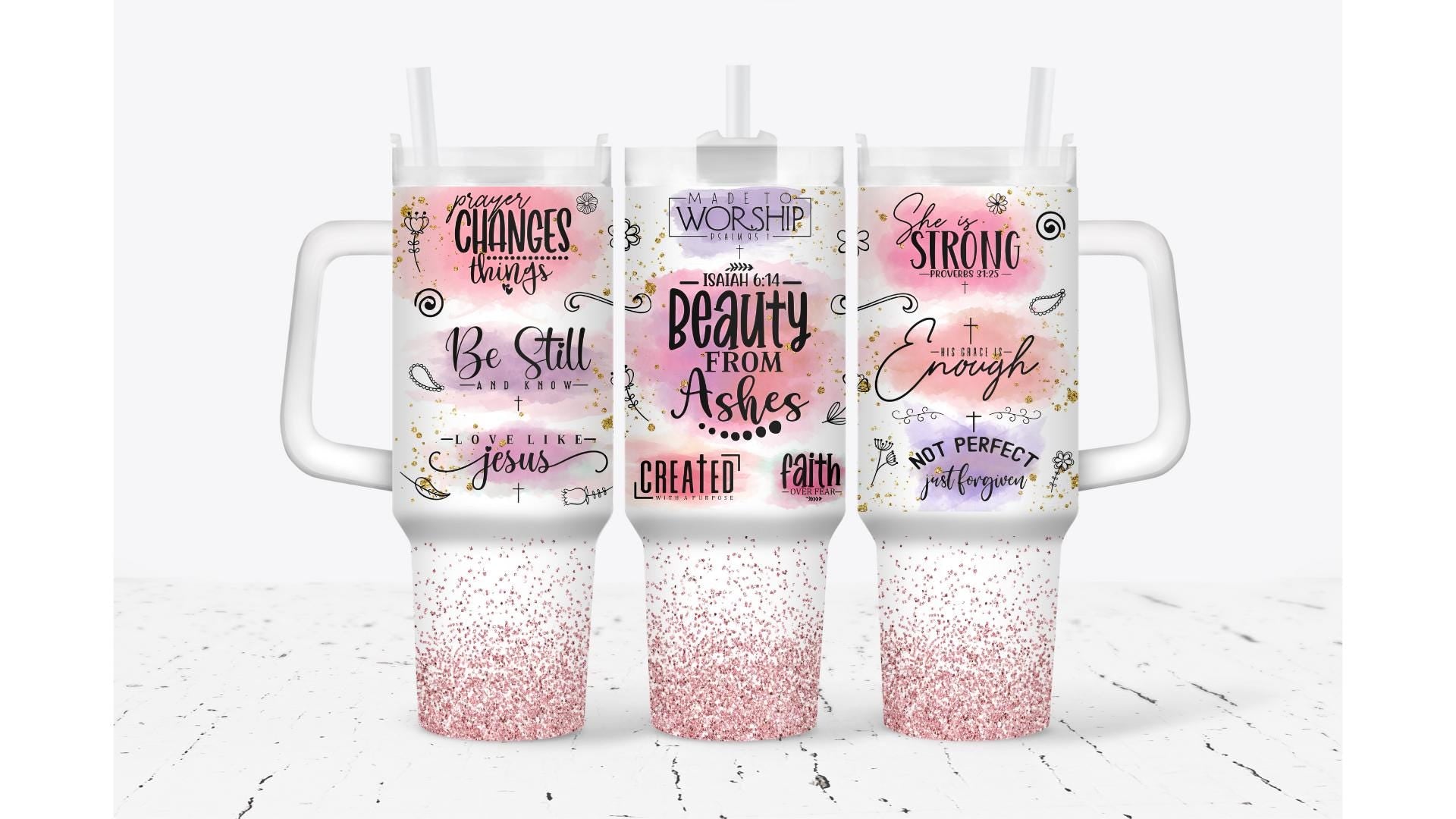 Beauty From Ashes Tumbler