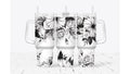 Black And White Flowers Tumbler