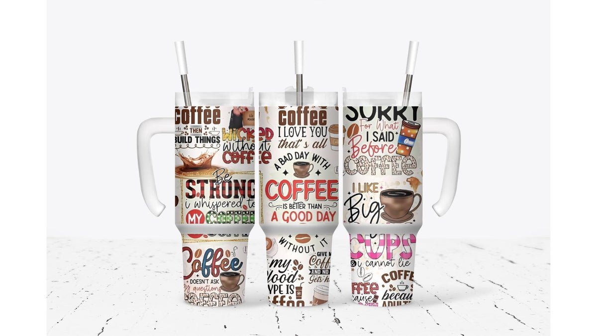 I Need My Morning Coffee Tumbler