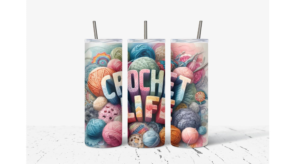 Crochet Life Tumbler