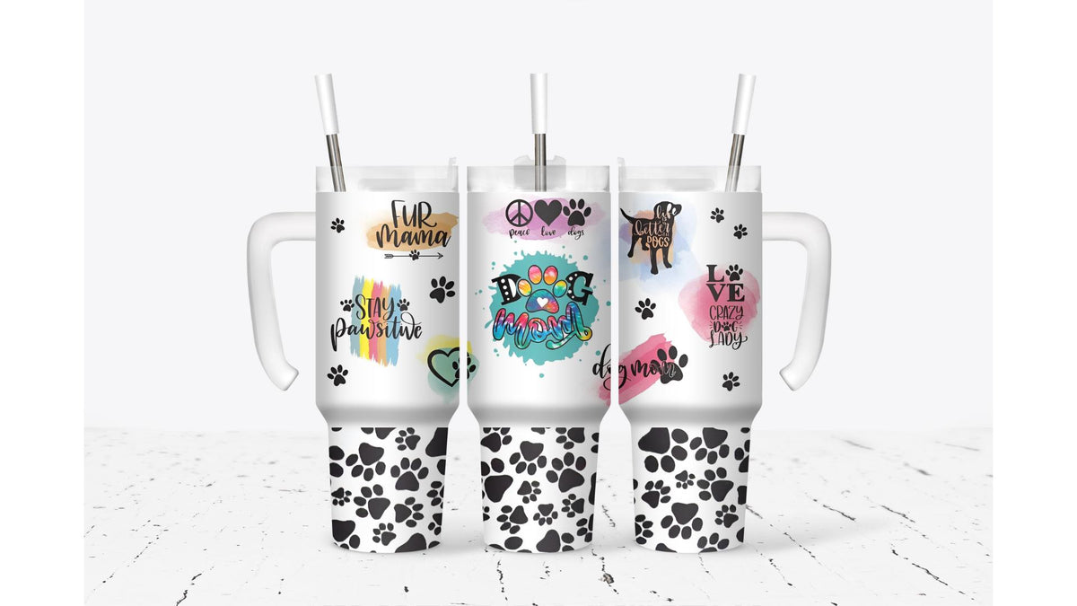 Dog Mom Tumbler