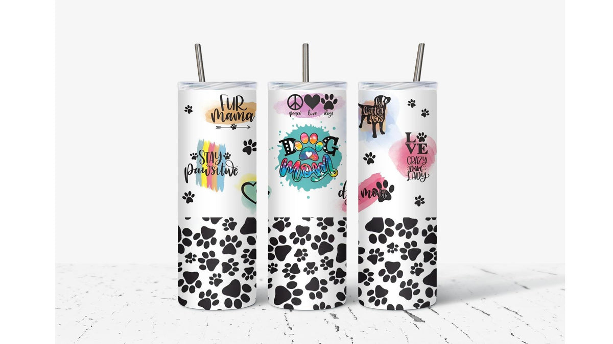 Dog Mom Tumbler