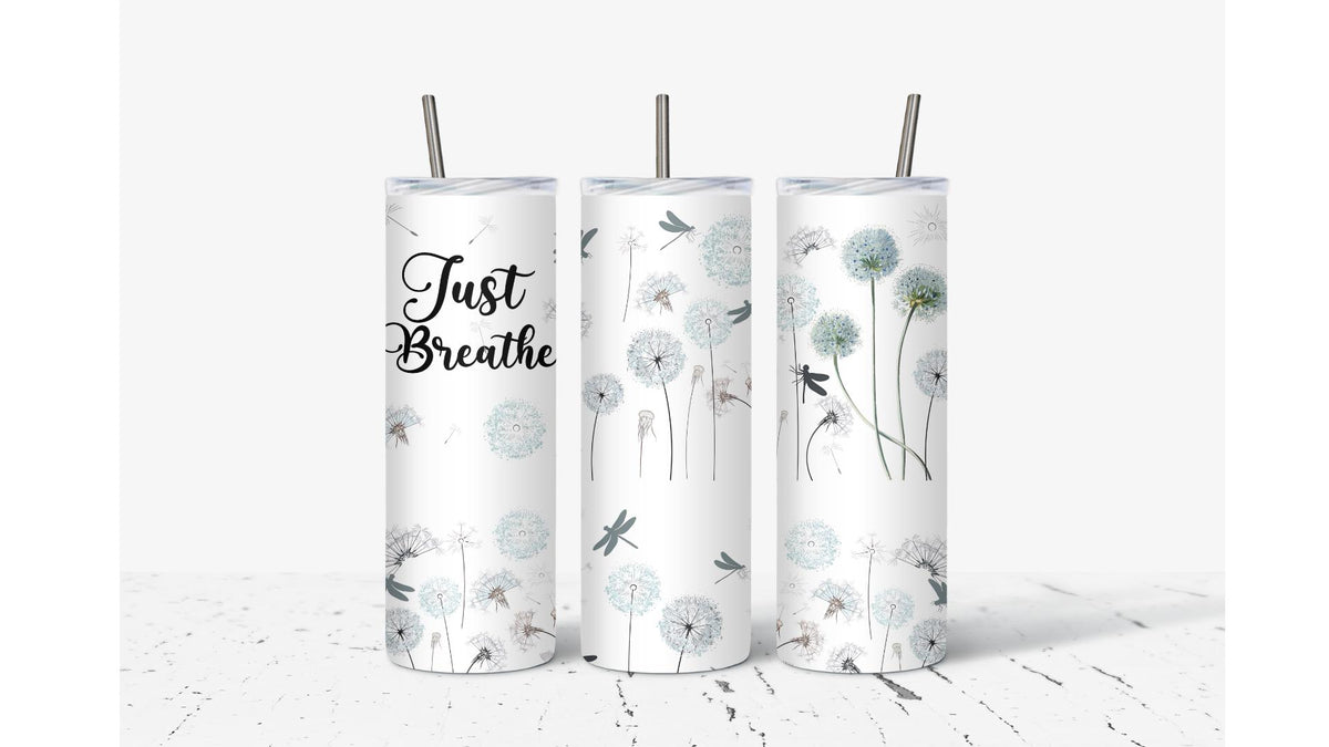 Just Breathe Tumbler