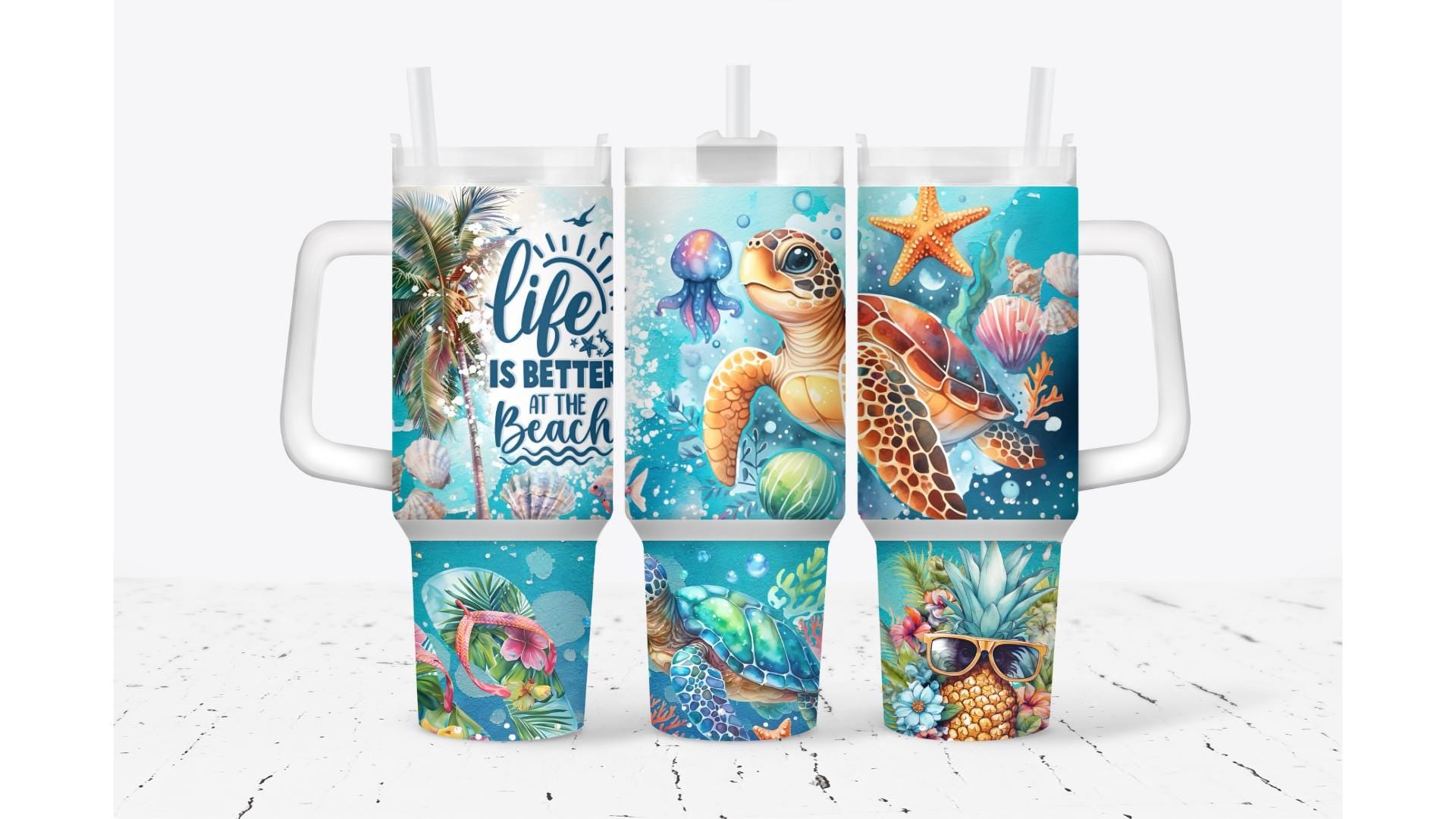 Life Is Better At The Beach Tumbler