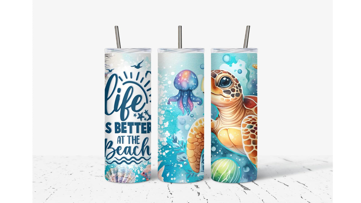 Life Is Better At The Beach Tumbler