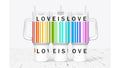 Love Is Love Barcode Tumbler