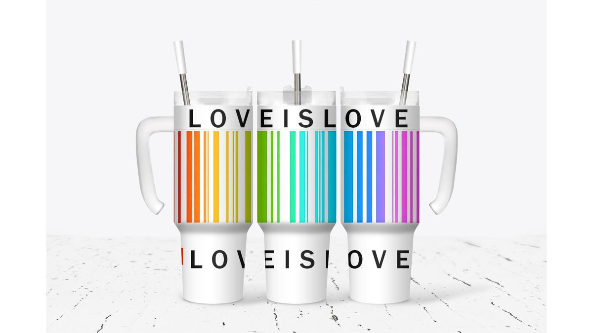 Love Is Love Barcode Tumbler