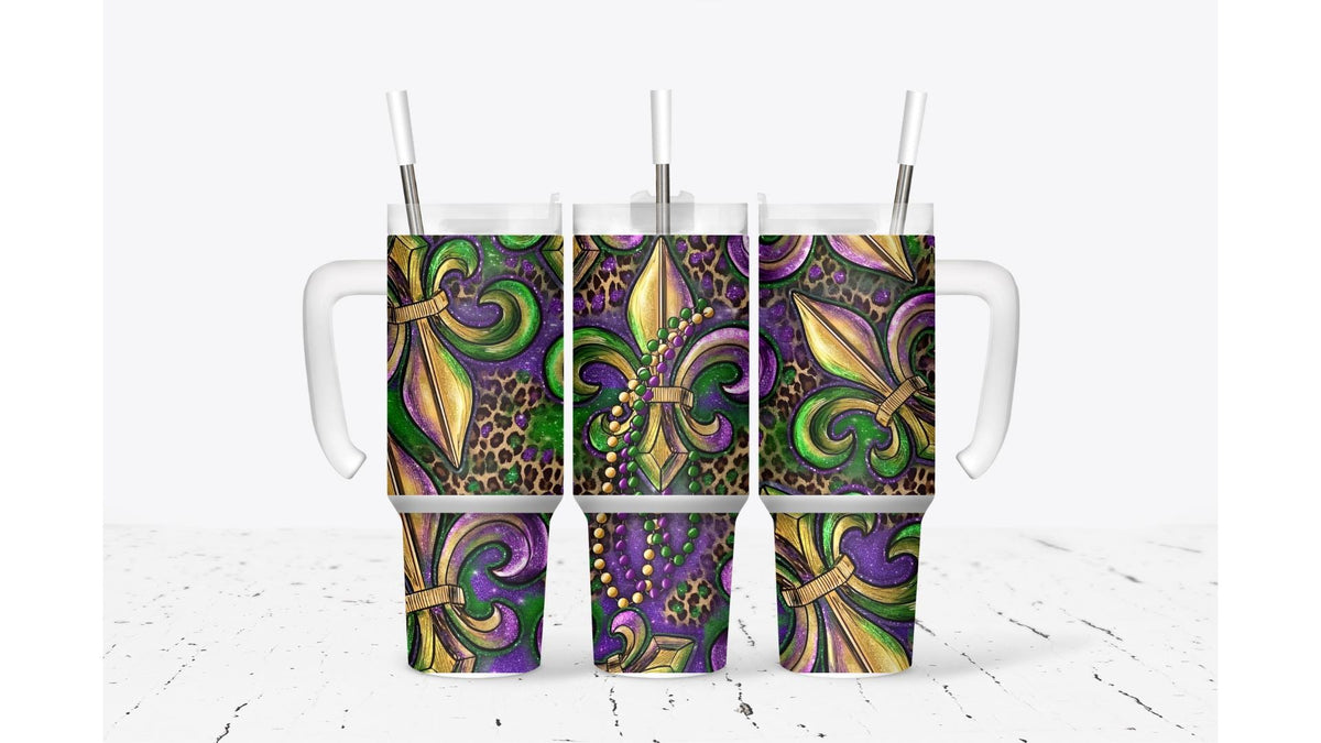 Mardi Gras 2026 Tumbler