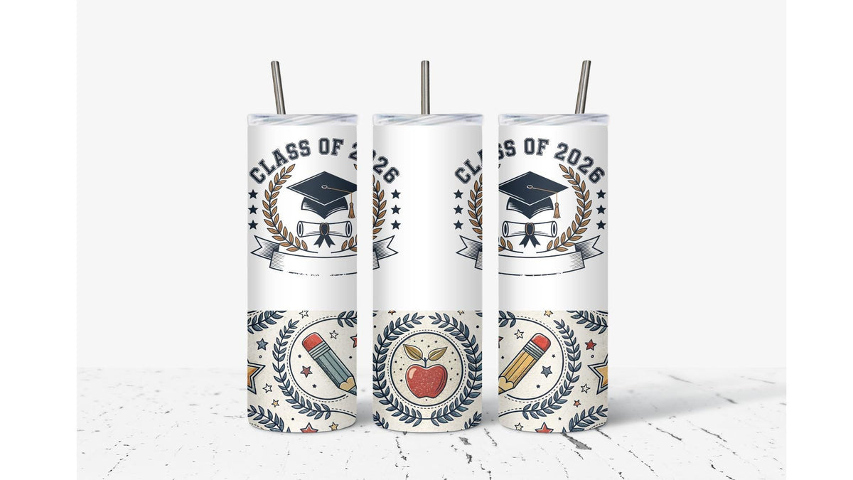 Class Of 2026 Graduation Tumbler