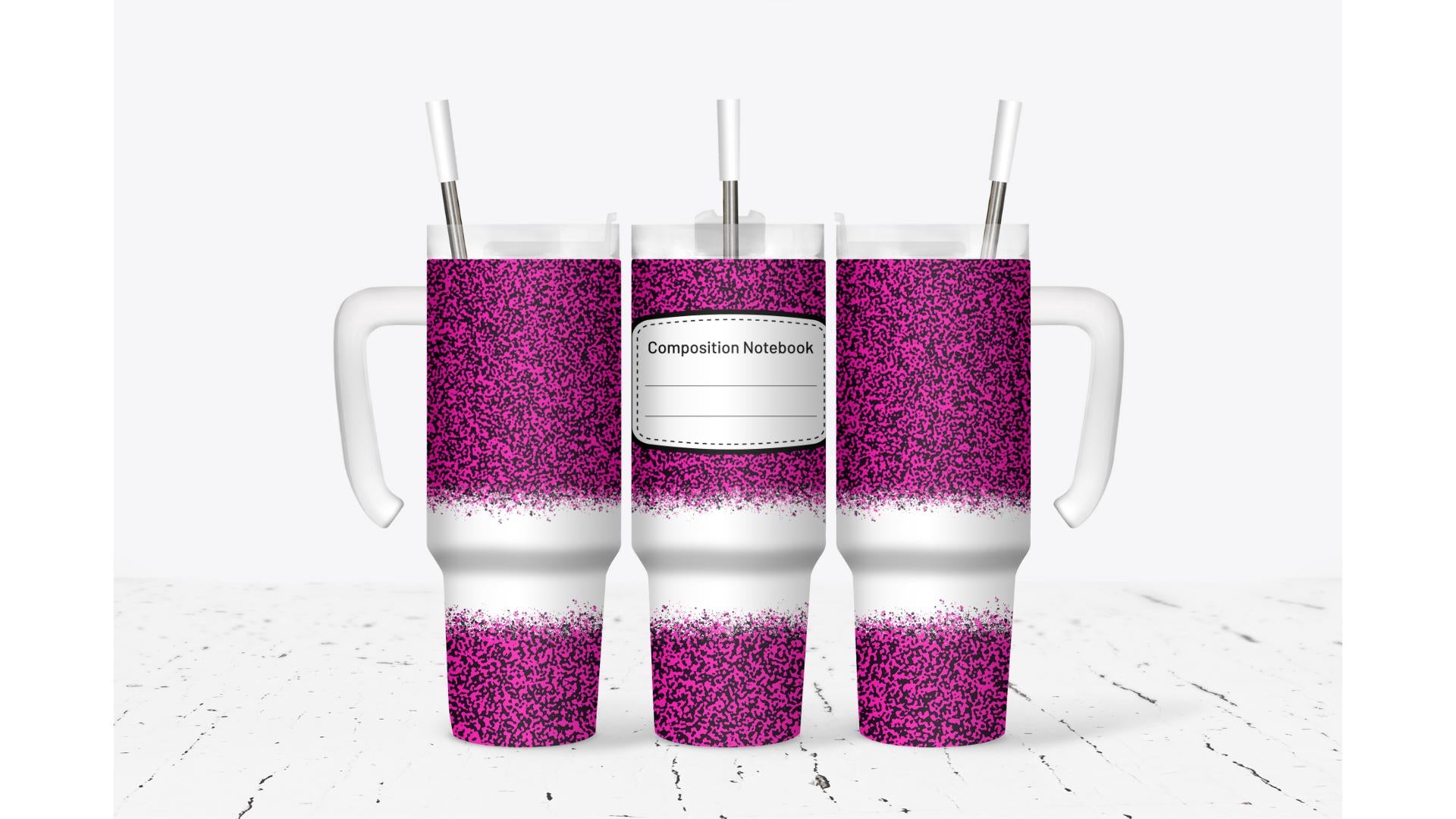 Composition Notebook Tumbler