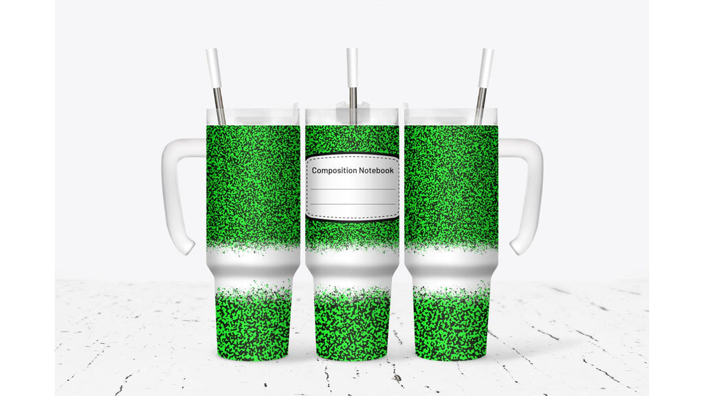 Composition Notebook Tumbler