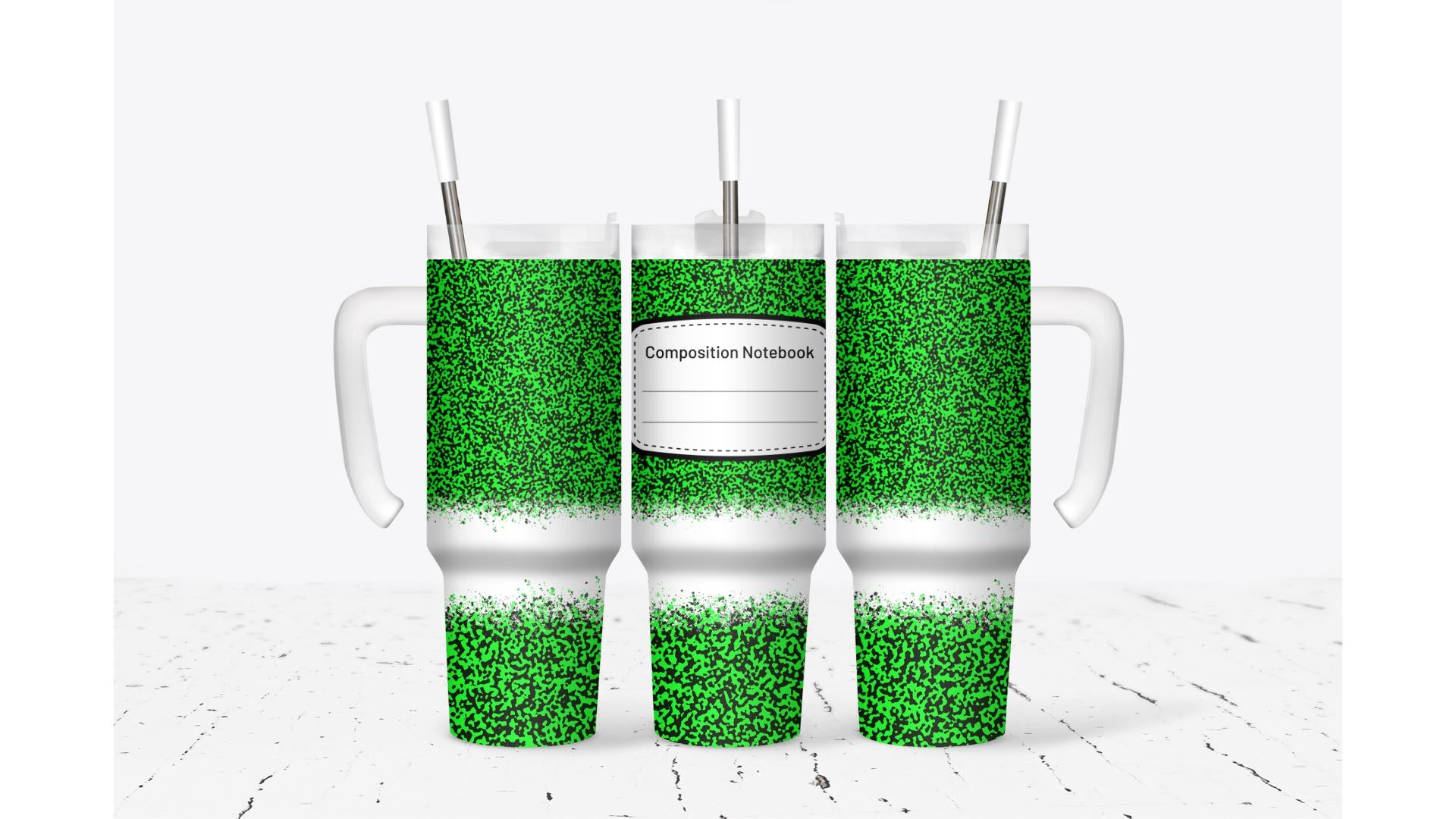 Composition Notebook Tumbler