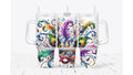 Mardi Gras Mask With Feathers Tumbler