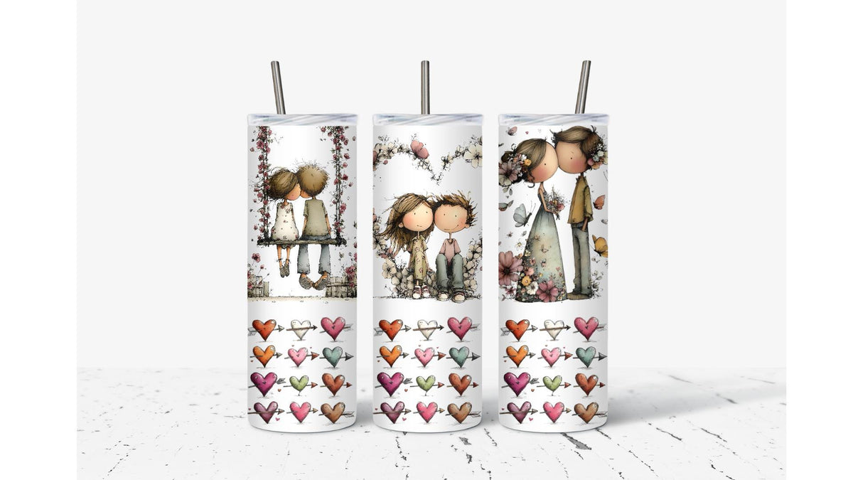 Love Story Tumbler
