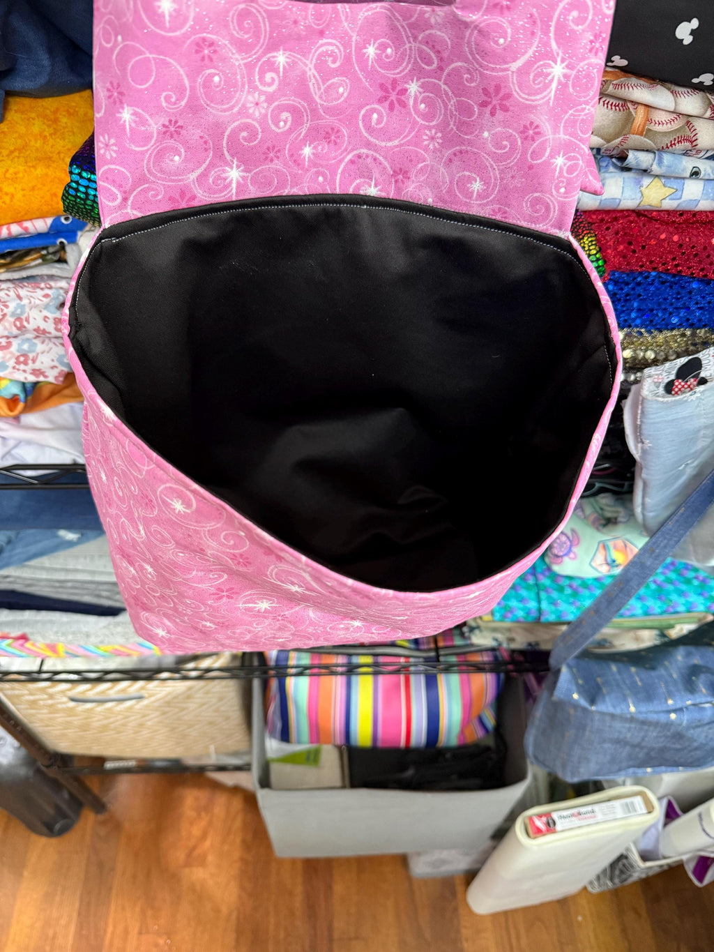 Car Trash Bag for Headrest | Hanging Car Organizer | Reusable Auto Garbage Bin | Kids Toy Storage | Handmade Car Accessory